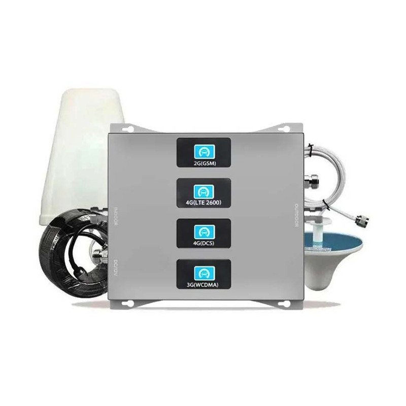 5 in 1 Kit Ripetitore Banda con 5 Bande GSM 3G 4G LTE 5G Amplificatore segnale