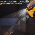Aspirapolvere portatile 5 in 1 a batteria 21 V HEPA casa cantiere auto 300 W