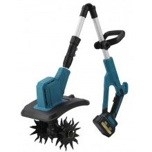 Motozappa a Batteria Elettrozappa Zappatrice Motocoltivatore for ca...