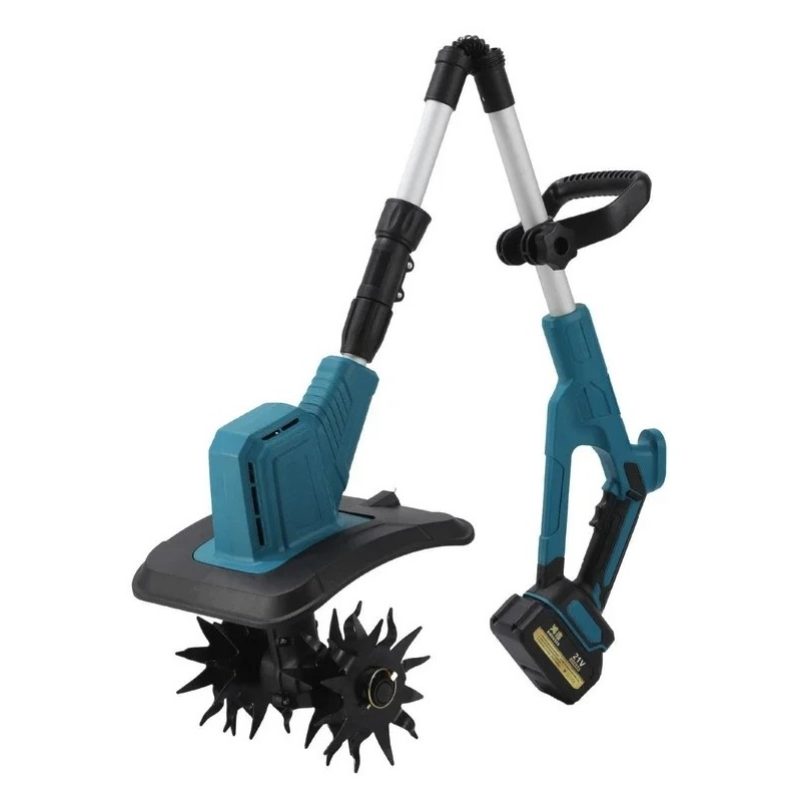 Motozappa a Batteria Elettrozappa Zappatrice Motocoltivatore for ca...