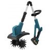 Motozappa a Batteria Elettrozappa Zappatrice Motocoltivatore for ca...