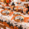 WE PARTY Kit Halloween Happy Halloween Arancione per 36 Coperti con...