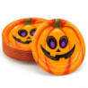 WE PARTY 36 Piatti Halloween Teschio 18 cm in Carta per Festa Party...