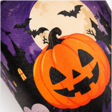 WE PARTY 36 Bicchieri Halloween 270 ml con Zucca e Pipistrelli per ...