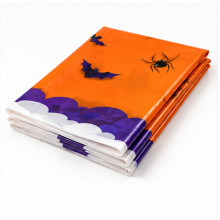 WE PARTY 6 Tovaglie Halloween 137x220 cm in Plastica Arancioni e Vi...