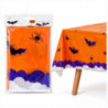 WE PARTY 6 Tovaglie Halloween 137x220 cm in Plastica Arancioni e Vi...