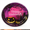 WE PARTY 36 Piatti Halloween Happy Halloween 23 cm in Carta Viola –...