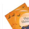 WE PARTY 96 Tovaglioli Halloween Happy Halloween 33x33 cm Arancioni...