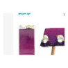 WE PARTY 6 Tovaglie Halloween 137x220 cm in Plastica Viola Happy Ha...
