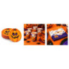 WE PARTY Kit Halloween Teschio per 36 Coperti con 36 Piatti 18 cm, ...