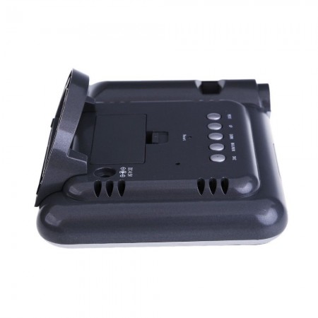 Sveglia orologio digitale proiezione ora data allarme luce notturna casa interno