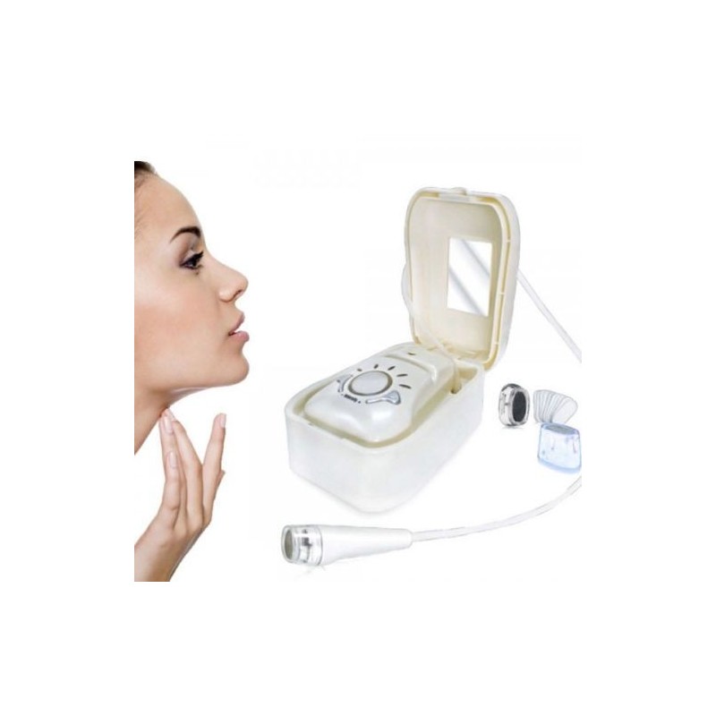 Massaggiatore elettrico penna base con specchio regolabile pulizia pelle viso