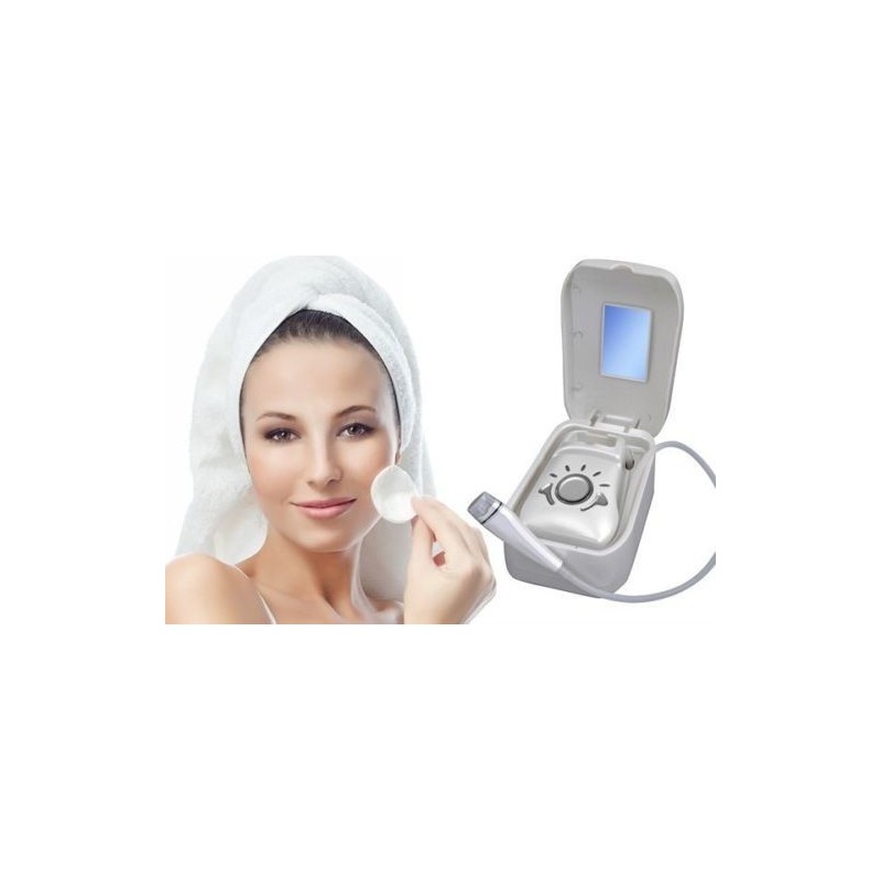 Massaggiatore elettrico penna base con specchio regolabile pulizia pelle viso