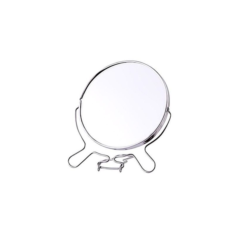 2x Specchio make up lato ingrandimento trucco base rotante 360 bagno casa tavolo