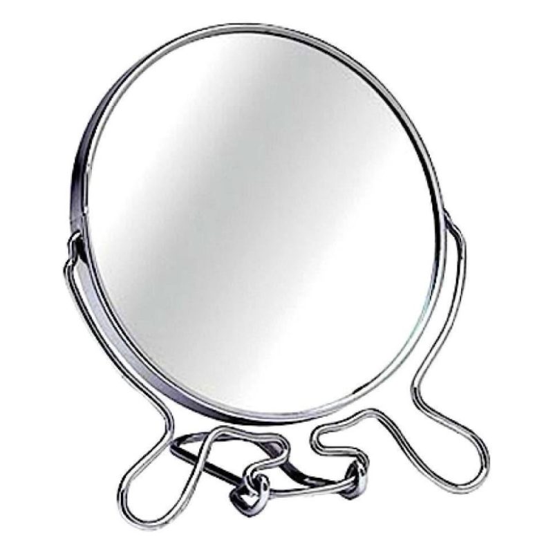 2x Specchio make up lato ingrandimento trucco base rotante 360 bagno casa tavolo