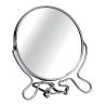 2x Specchio make up lato ingrandimento trucco base rotante 360 bagno casa tavolo