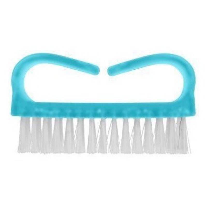 4 Spazzole unghie pulizia spazzolino manicure pedicure spazzola grande piccola