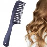 2 Pettini capelli ricci due file denti alternati mossi acconciatura parrucchiere