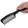 2 Pettini capelli ricci due file denti alternati mossi acconciatura parrucchiere
