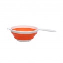Scolapasta pieghevole salva spazio silicone cucina colino verdure pasta riso