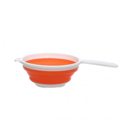 Scolapasta pieghevole salva spazio silicone cucina colino verdure pasta riso