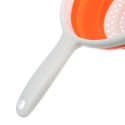 Scolapasta pieghevole salva spazio silicone cucina colino verdure pasta riso