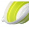 Scolapasta pieghevole salva spazio silicone cucina colino verdure pasta riso