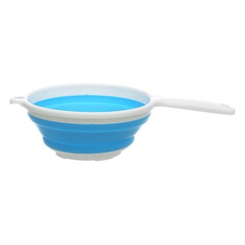 Scolapasta pieghevole salva spazio silicone cucina colino verdure pasta riso