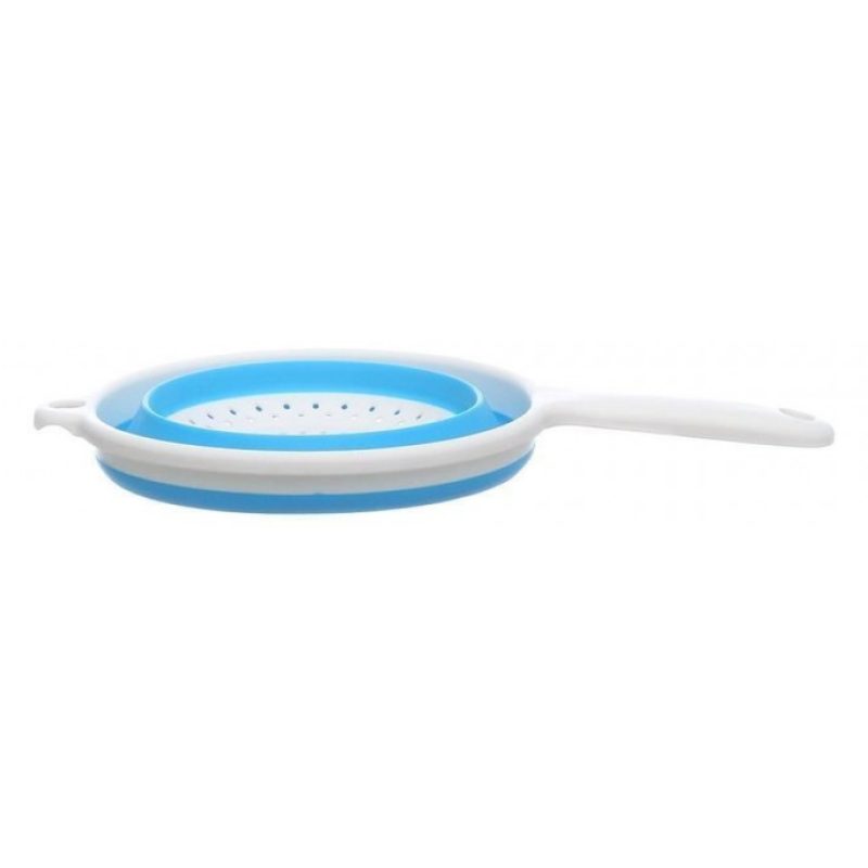 Scolapasta pieghevole salva spazio silicone cucina colino verdure pasta riso