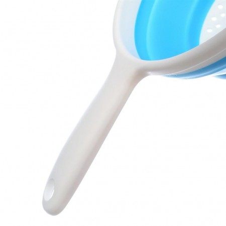 Scolapasta pieghevole salva spazio silicone cucina colino verdure pasta riso