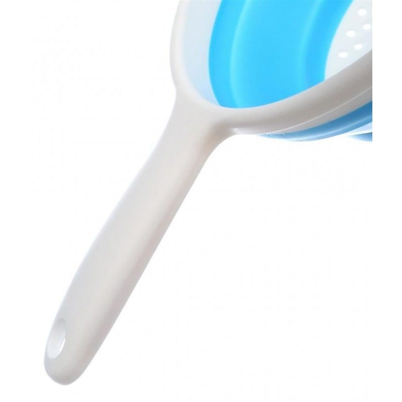 Scolapasta pieghevole salva spazio silicone cucina colino verdure pasta riso
