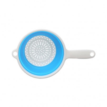 Scolapasta pieghevole salva spazio silicone cucina colino verdure pasta riso
