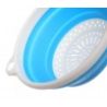Scolapasta pieghevole salva spazio silicone cucina colino verdure pasta riso