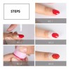 2x 10ml stancil liquido unghie nail art anti sbavature smalto dita cuticole