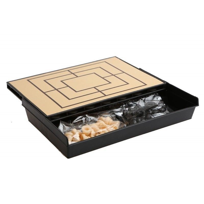 Mini Scacchiera scacchi chess set dama gioco 5 in 1 pieghevole backgammon