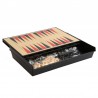 Mini Scacchiera scacchi chess set dama gioco 5 in 1 pieghevole backgammon