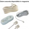 Cavo telefono filo prolunga telefonica matassa cavetto lunghezze varie metri