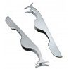 2x Pinze ciglia Extension pinzette precisione ciglia finte applicatore make up
