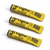 3x tubetti 25ml colla chiara artiglio mastice adesivo scarpe legno pelle tessuti