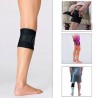 Fascia ginocchio supporto nervo sciatico gamba dolore gambe nero ginocchiera