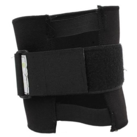 Fascia ginocchio supporto nervo sciatico gamba dolore gambe nero ginocchiera