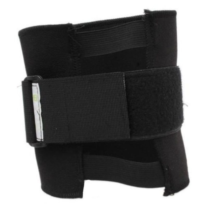 Fascia ginocchio supporto nervo sciatico gamba dolore gambe nero ginocchiera