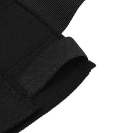 Fascia ginocchio supporto nervo sciatico gamba dolore gambe nero ginocchiera