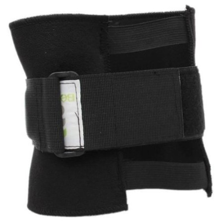 Fascia ginocchio supporto nervo sciatico gamba dolore gambe nero ginocchiera