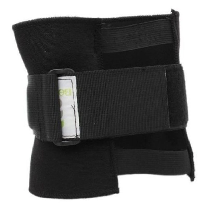 Fascia ginocchio supporto nervo sciatico gamba dolore gambe nero ginocchiera