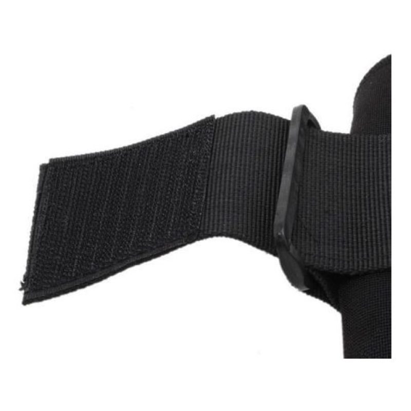 Fascia ginocchio supporto nervo sciatico gamba dolore gambe nero ginocchiera