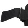 Fascia ginocchio supporto nervo sciatico gamba dolore gambe nero ginocchiera