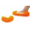Ciabatte pattine Mop con frange cattura polvere in microfibra ottime per pulizia pavimenti e adattabili a scopa Mop 