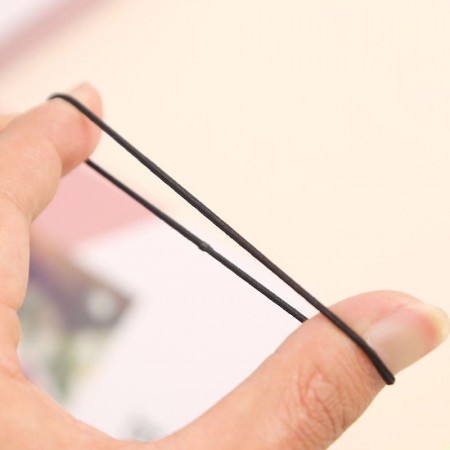 30x Laccetti capelli elastici acconciatura colorati bambine coda treccia stoffa