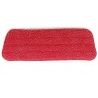 Panno lavabile in microfibra lava pavimenti ricambio per scopa Spray Mop by Tech Star - Rosso